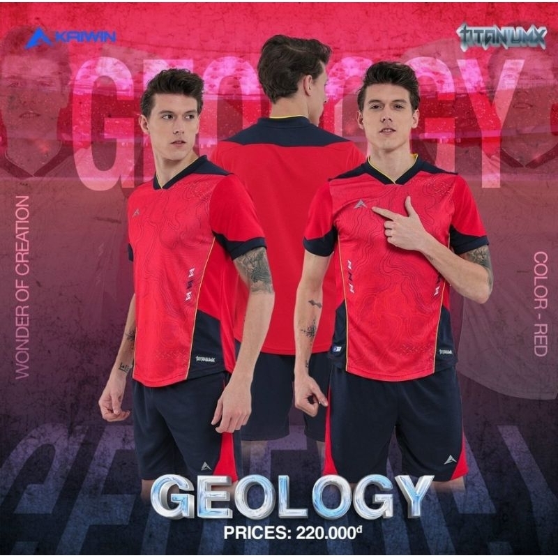 BỘ QUẦN ÁO BÓNG ĐÁ KAIWIN - GEOLOGY