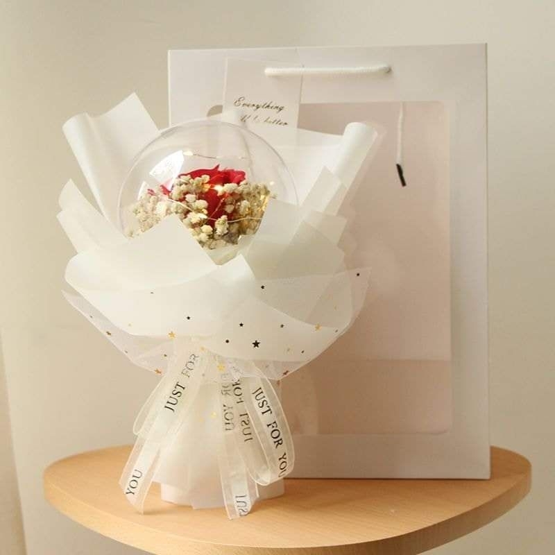 💐BÓ HOA BÔNG HỒNG 1 BÔNG TO