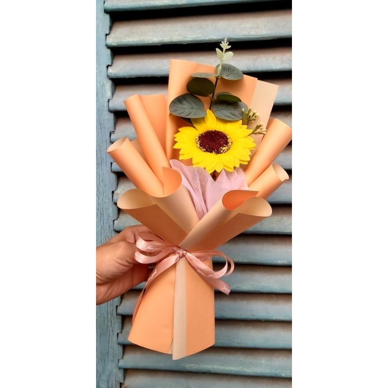 BÓ HƯỚNG DƯƠNG SÁP 1 BÔNG