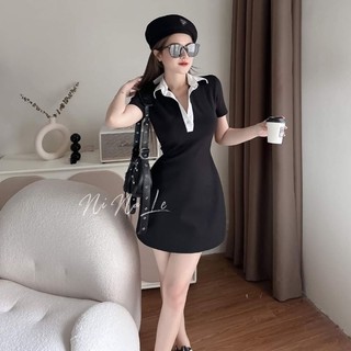 đầm polo trụ năng động
