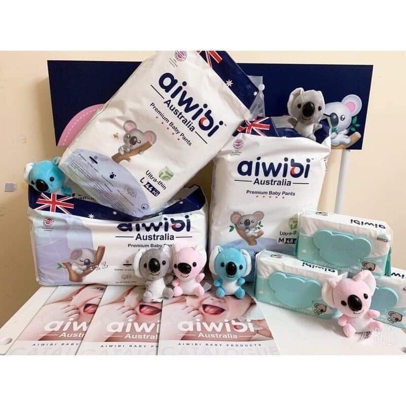 Bỉm Aiwibi Australia Size M tã quần