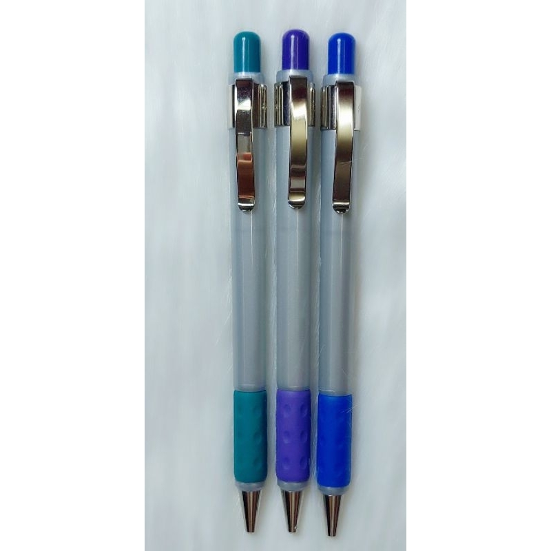 Bút Bi Bấm PENTEL USA mực xanh combo 3cây Hàng Chính Hãng