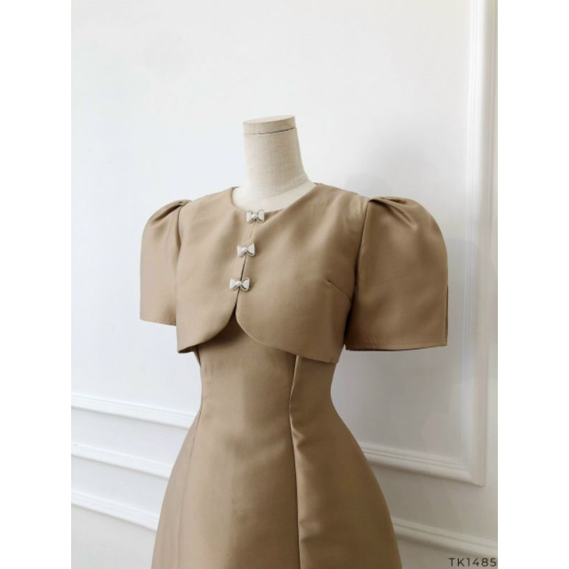 Đầm dự tiệc phối nơ sang chảnh Tintin Dress