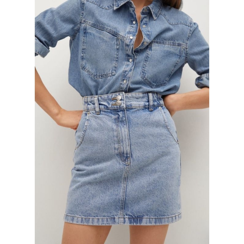Chân váy jeans