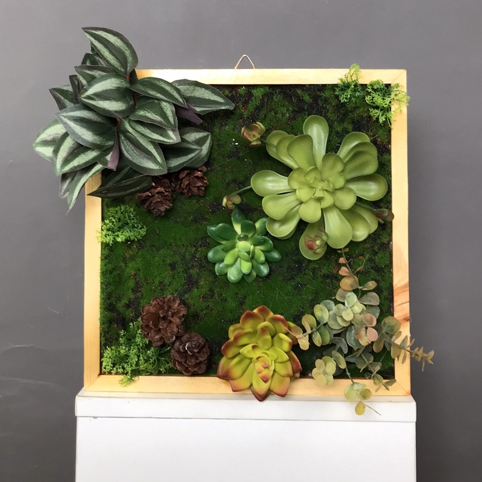 Tranh cây trang trí size 30cm x 30cm - Tranh cây An Thịnh Decor