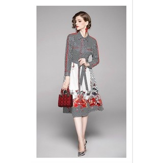 ĐẦM LỤA HOẠ TIẾT
