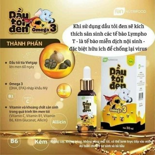 Dầu tỏi đen faneco tăng sức đề kháng