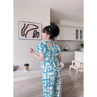 Đồ lụa lửng dễ thương đồ mặc nhà