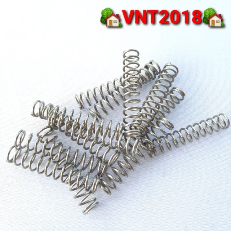 Lò xo nén inox304 phi 8mm sợi 1mm