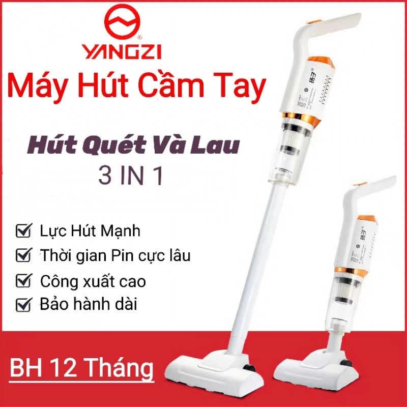 Máy Hút Bụi Xiaomi Yangzi XC-669 Chính Hãng Lực Hút Mạnh Tặng kèm đầu hút