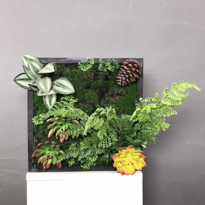 Tranh cây trang trí size 30cm x 30cm - Tranh cây An Thịnh Decor