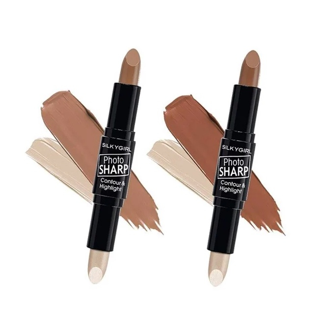 Tạo Khối 2 Đầu Silkygirl Photo Sharp Contour & Highlight 8g