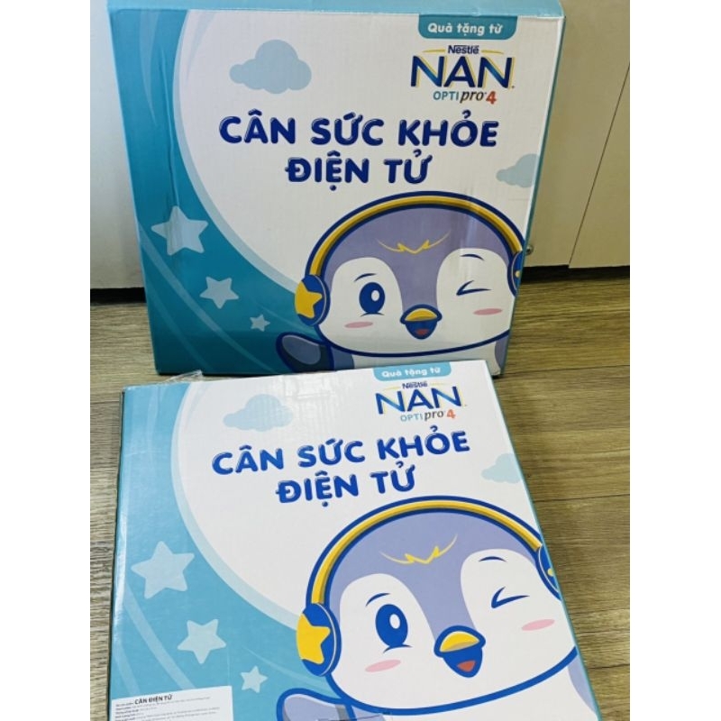 Cân điện tử hàng khuyến mãi từ sữa NAN