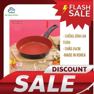 Chảo Dechef Neoflam 24cm công nghệ chống dính gốm xstreama dễ vệ sinh