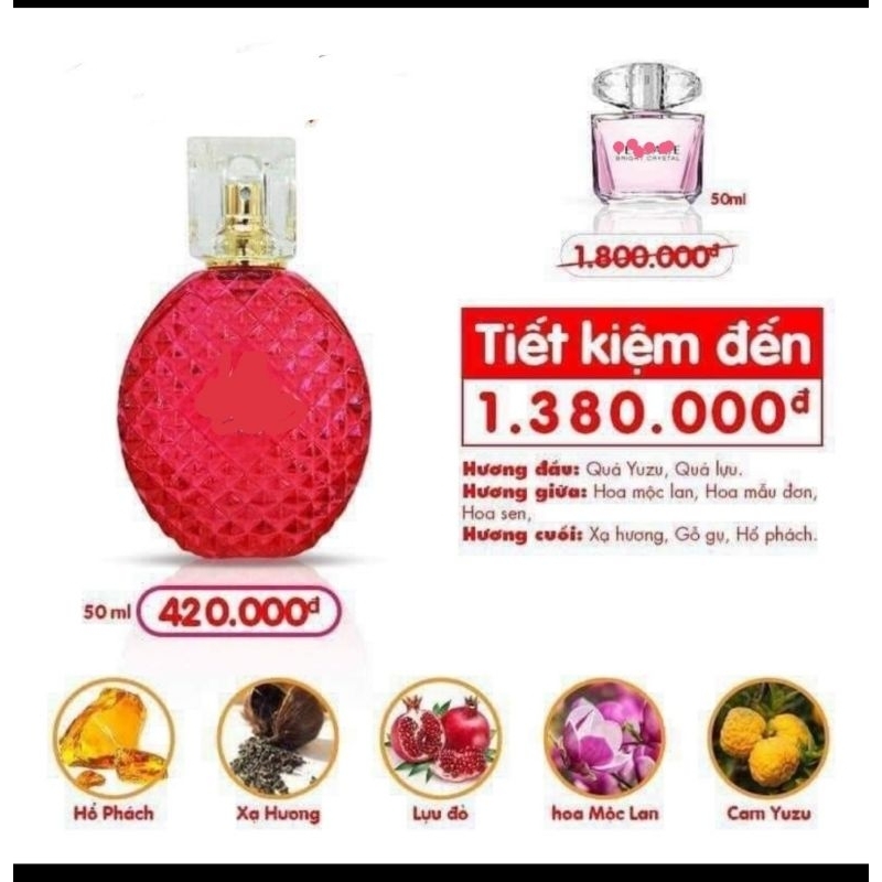 NƯỚC HOA NỮ ngot ngao cuon hut SO 50ML