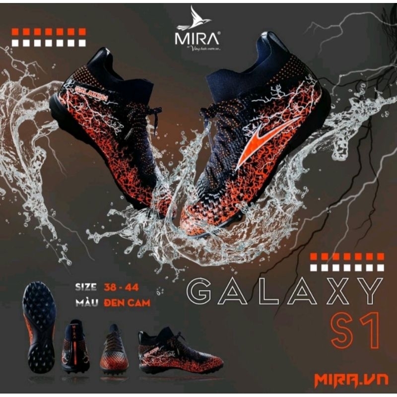 Giày Mira Galaxy S1 mẫu mới 2023, cổ cao, giày chínnh hãng.