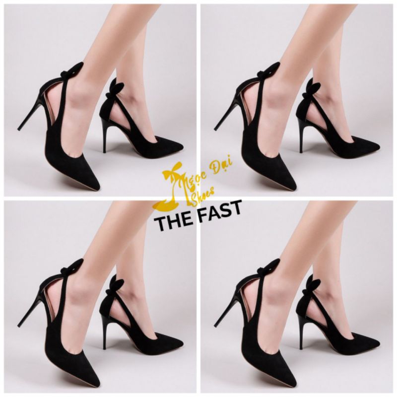 Giày bít nơ thỏ xinh xắn thời trang mới 2022 NĐ195