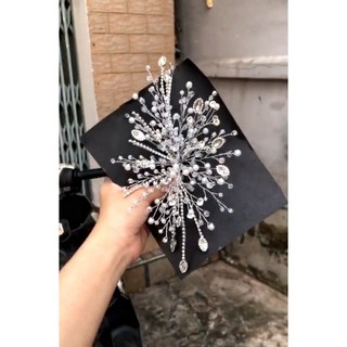 cài tóc kết đá cô dâu
