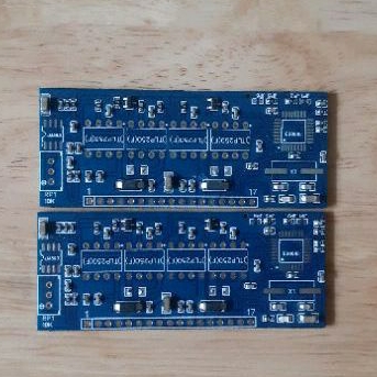 1 PCB LÁI CẦU H SINE CHUẨN dùng chip EG8010 + TLP250 đã lắp sẵn linh kiện cơ bản như hình.