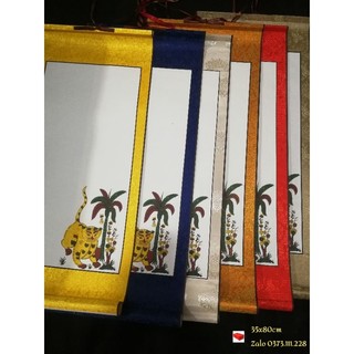 Giấy biểu lụa viết thư pháp 35x85cm