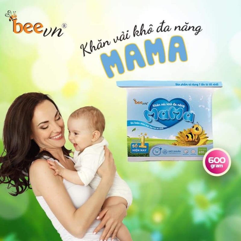 Khăn vải khô đa năng mama 600 gam