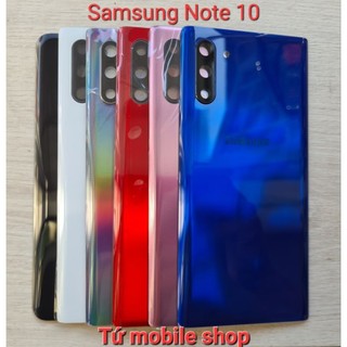 Nắp lưng Samsung Note 10 , có kính camera