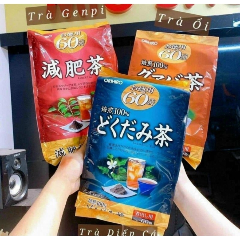 TRÀ DIẾP CÁ,TRÀ GIẢM MỠ BỤNG & TRÀ ỔI GIẢM CÂN O.RIHIRO