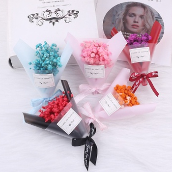 Bó hoa khô mini handmade trang trí hộp quà tặng thiệp decor  - MyNa Mart