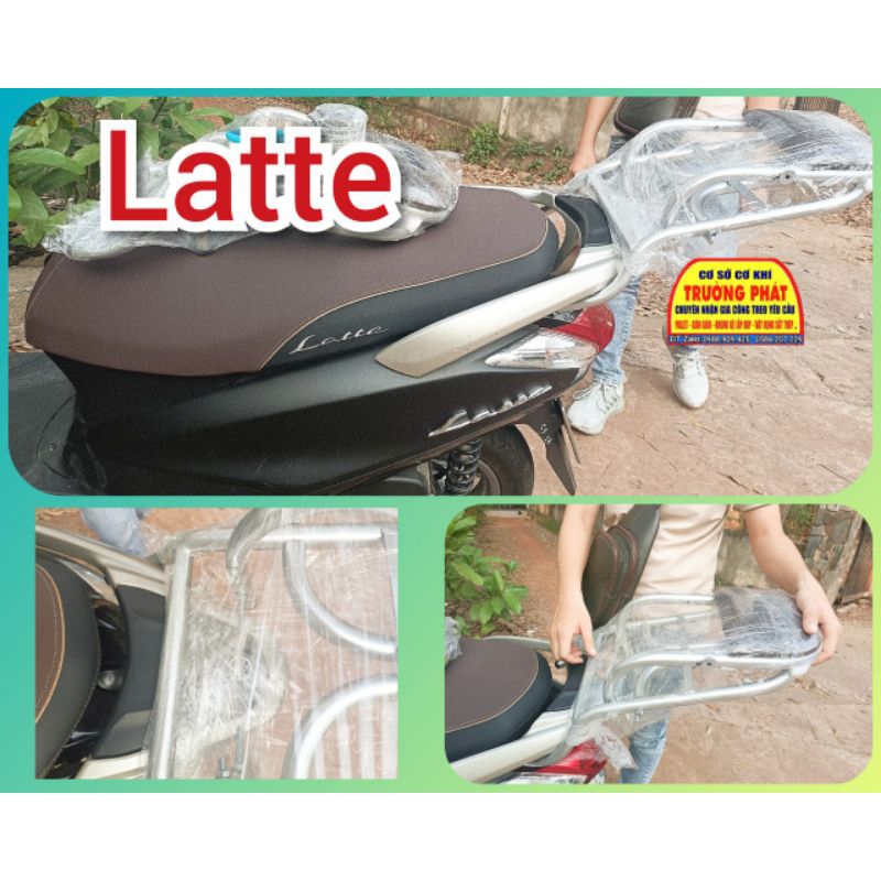 Baga xe máy phượt latte, click, Nozza , Janus, Attila Elizabeth,Mio 125, air blade 2010-2018,