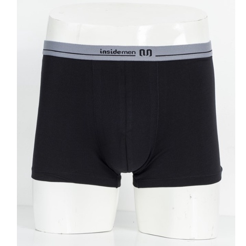 Quần lót nam Boxer INSIDEMEN chính hãng vải cotton mềm mại thoáng khí co giãn 4 chiều IBX016