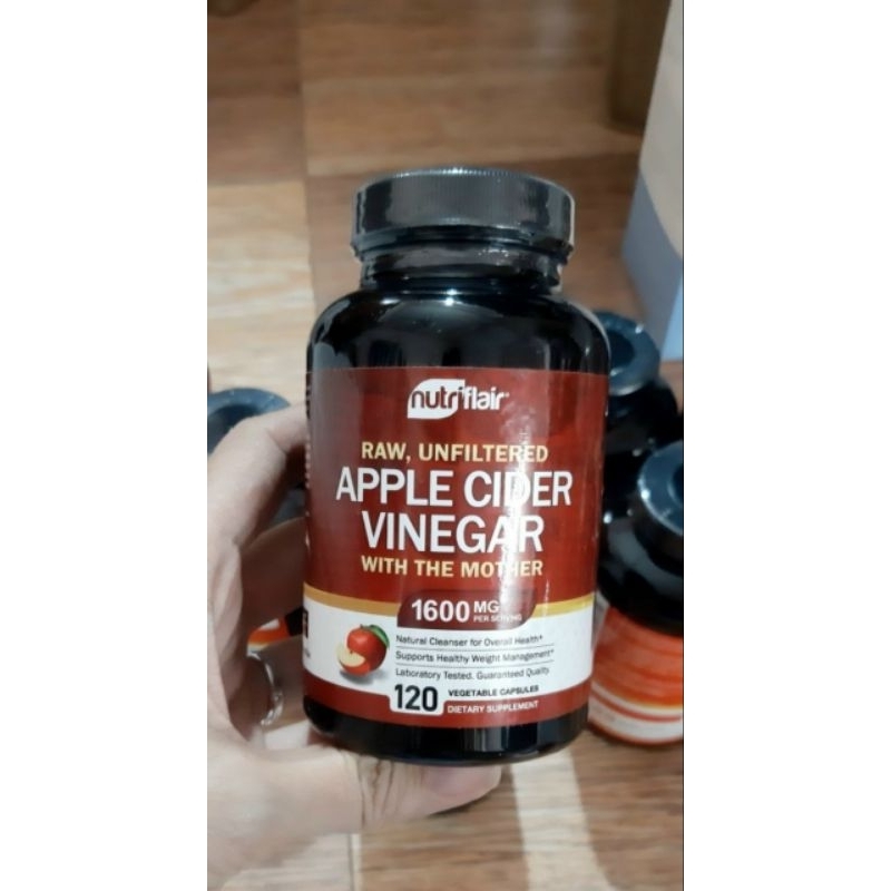 Viên uống dấm táo NUTRIFLAIR APPLE CIDER VINEGAR
