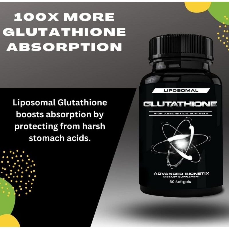 Viên Uống Trắng Da Liposomal L-Glutathione 100x Thế Hệ Mới Giảm Thâm Nám, Detox Gan, Sáng Da Toàn Thân Advanced bio