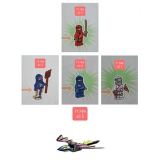 Xếp hình lego nhân vật set 71749