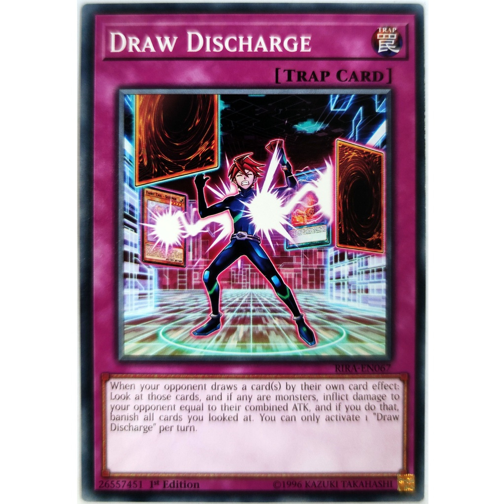 [Thẻ Yugioh] Draw Discharge |EN| Common