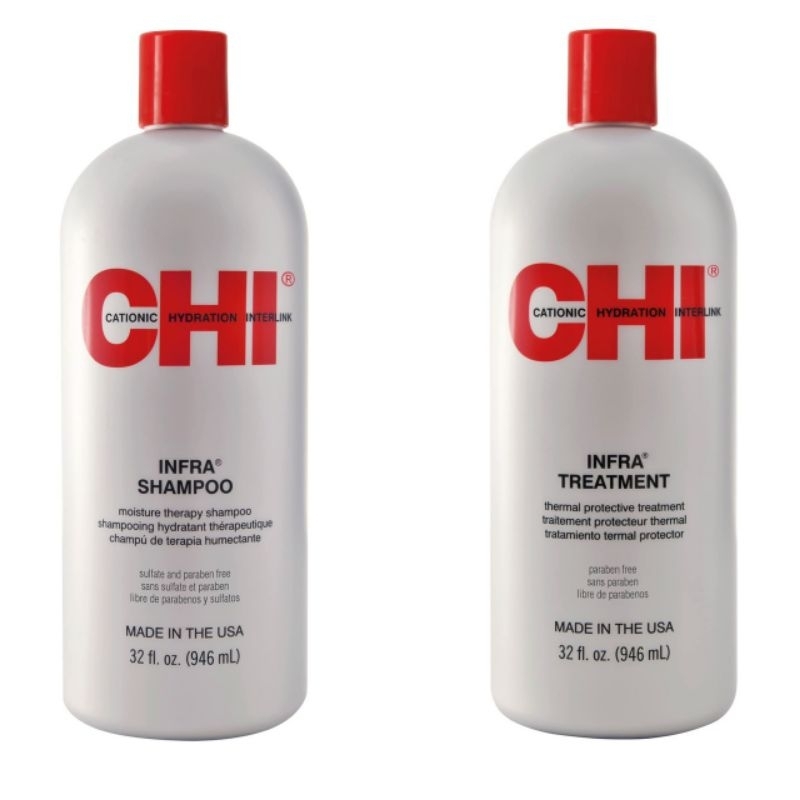 BỘ DẦU GỘI & DẦU XẢ CHI INFRA MỖI CHAI 946ML
