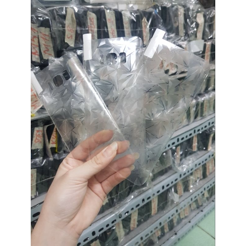 Dán lưng 3D kim cương tuyệt đẹp cho Samsung S8 Plus/ S8/ S7 Edge/ S9 Plus/ S9