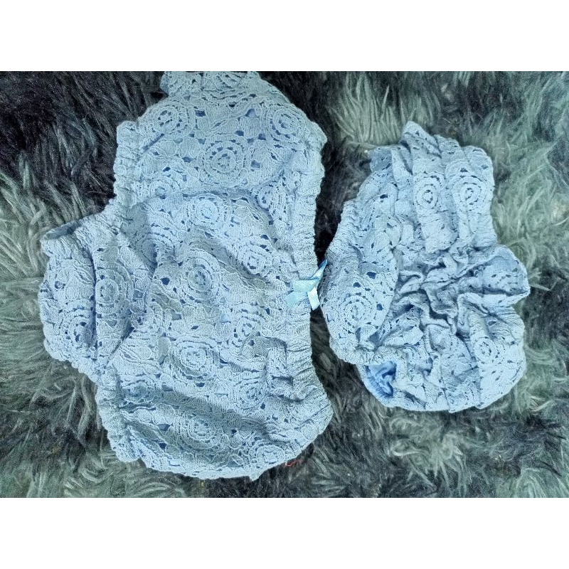 quần ren bé gái,2 lớp