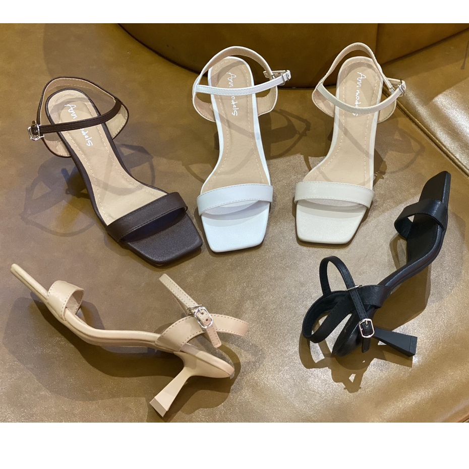 Giày sandal 7 phân quai ngang da cao cấp chất liệu Micro kiểu dáng sang trọng_AHG04SD7FGOTMANH