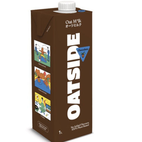 Thức uống từ yến mạch Oatside vị Chocolate 1 Lít ( Date T12/2023)