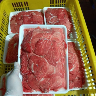 Bắp bò Úc thái lát siêu ngon khay 500gr