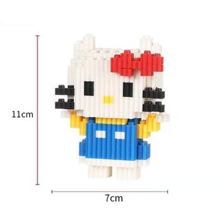 🌸ĐỒ CHƠI LÁP RÁP LEGO 3D HELLO KITTY DOREMON