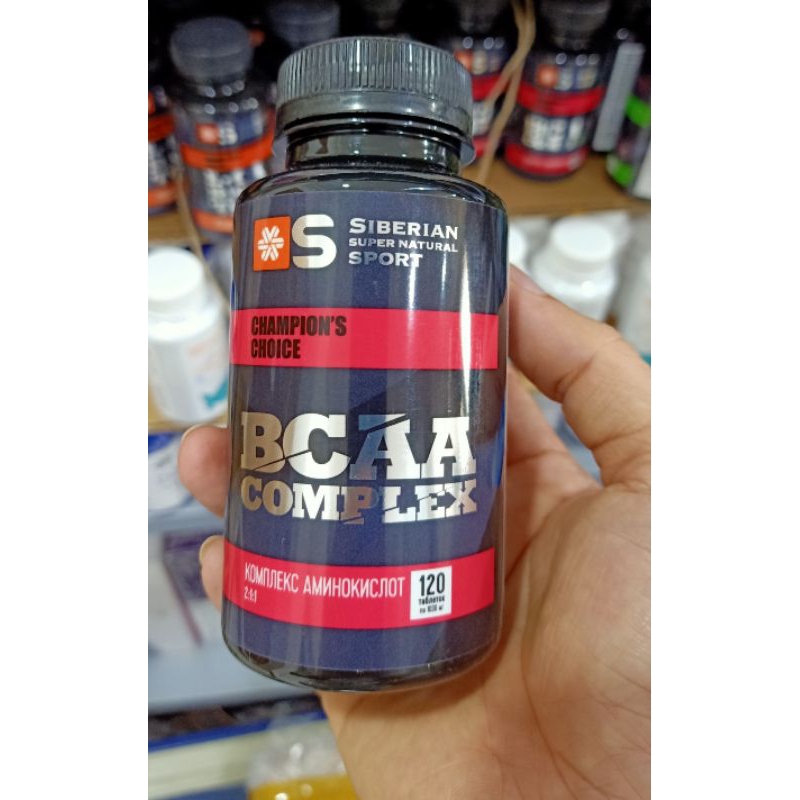 BCAA Complex siberian tăng cường sức khỏe sau khi luyện tập thể dục thể thao và hoạt động thể lực