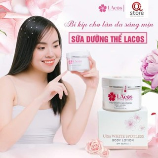 Kem Body Trắng da LAcos Whitening Body Lotion dưỡng da trắng sáng, mịn màng, chống nắng