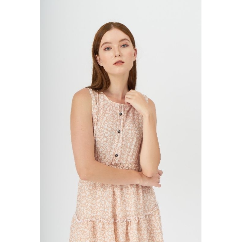 Đầm midi Blupepper