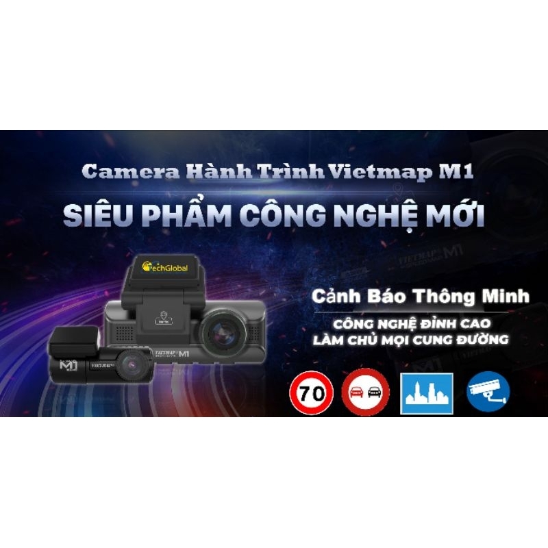 Cam Hành Trình Vietmap SpeedMap M1