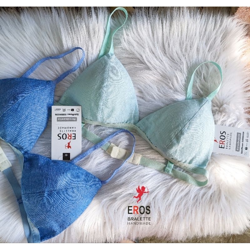 Combo 2 áo lót bralette vải linen có nhiều màu