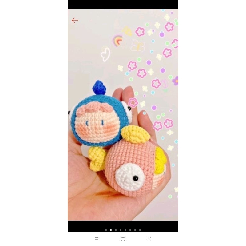 moc khoa len làm theo mẫu ib