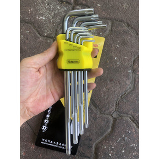 Bộ Lục Giác Đầu Bông 9 Chi Tiết Loại Dài Chính Hãng