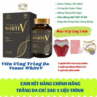 [Chính Hãng]Viên Uống Trắng Da Toàn Thân Mờ Nám Venux WhiteV