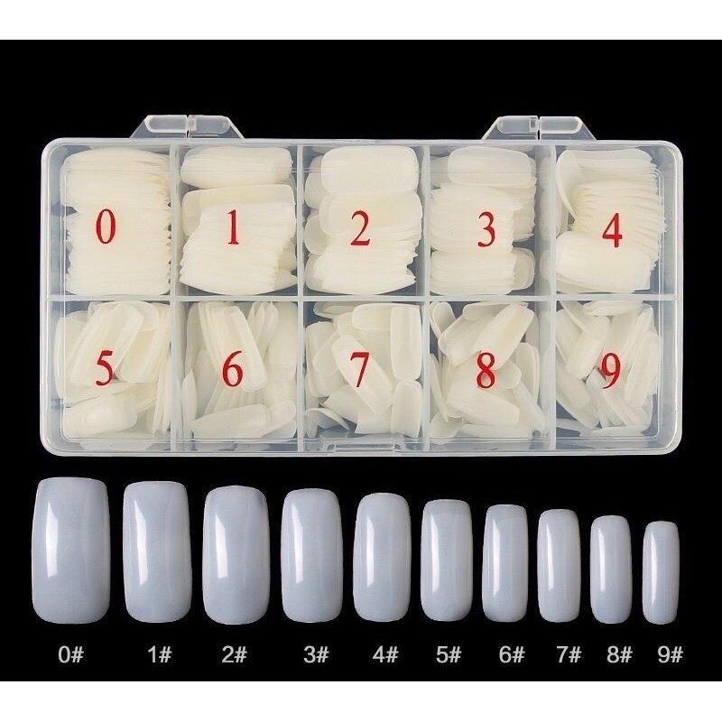 MÓNG UP CHÂN DÀI HỘP 10 SỐ
